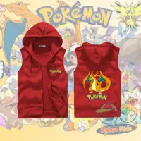 在飛比找蝦皮購物優惠-Pokemon CHARIZARD 兒童背心外套