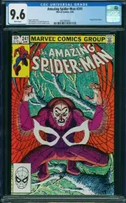 AMAZING SPIDER-MAN #241 CGC NM9.6 The VULTURE! White Pages 4407884003