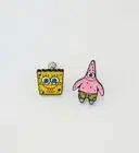 Spongebob Squarepants Surgical Steel Helix Piercing,Cartilage Piercing,Tragus