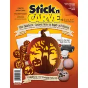 Stick ' n Carve - ValuePack (10 Sheets) + 10 Free Pumpkin Patterns