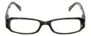 Corinne McCormack Designer Reading Glasses Libby in Gold-Snake-Skin 50mm