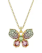 Swarovski Idyllia Crystal Butterfly Pendant Necklace, 16.5-19.25
