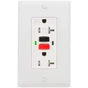 ANKO GFCI Outlet 20 Amp, UL Listed, Tamper/ Weather Resistant LED Indictor