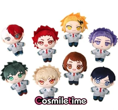 My Hero Academia Midoriya Izuku 12CM Plush Doll Keychain Plush Pendant Toy YZ