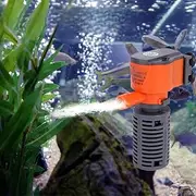 3W/5W 3-in-1 Filter Aquarium Fish Sponge Filter Oxygen Supply Quiet Pump Filter for All Small Fish Tank