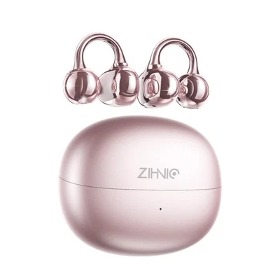 S26 Wireless Clip on Earbuds, Open Ear Wireless Bluetooth 5.4 Headphones with...