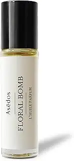 [ASEDOS] Floral Bomb Perfume Oil | Inspired by VR Flowerbomb | Rollerball | Unisex Attar Oil | Vegan, Paraben Free, Phthalate Free | Animal Cruelty Free | 10ml 0.34 Fl Oz