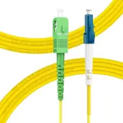 - 5m/16ft LC/UPC to SC/APC Fiber Optic Internet Cable Single Mode Fiber Patch...