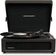 Crosley Voyager Portable Bluetooth Turntable, Black