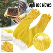 1 Pair Beekeeping Gloves Anti Bee Breathable Goatskin Beekeeping Protective Tool