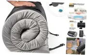 CertiPUR-US Memory Foam Camping Mattress Pad | Portable Roll Cot: (75x25x2.75")