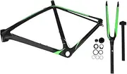 700C Carbon Fiber Complete Road Bicycle Frame Front Fork Seat Post Middle Shaft Cycling Accessories