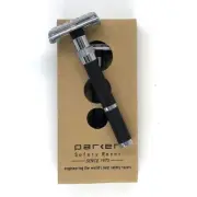 Parker Safety Razor 96R + 5 * FREE * Derby Razor Blades + * FREE * Delivery