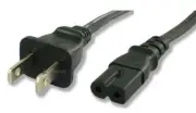 APC 40228-6 NEMA 1-15P To C7 Polarized Universal Power Cord 6' 10A/125V SPT-2