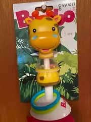 Bumbo Gwen Giraffe Suction Toy Rattle *NEW* pp1