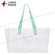 ☆Idalza☆ 現貨 PVC Tote 透明 亮粉 防水袋 游泳 戲水 海灘包 單肩包側背包 托特包 手提袋