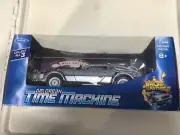 VINTAGE BACK TO THE FUTURE DELOREAN TIME MACHINE DIECAST 1:24 Mc Fly #3