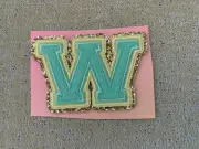 Stoney Clover Lane x Target Patch Letter “W”from ‘SWIM’ NEW