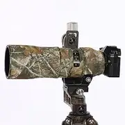 CHASING BIRDS Camouflage Waterproof Lens Coat for Olympus 300mm F4.0 is PRO Rainproof Lens Protective Cover (Yellow Tree Camouflage, with 1.4X TC (MC-14))