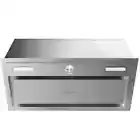 EUROCHEF 60cm Undermount Rangehood Stainless Steel, Quiet 3-Speed, 3-Layer