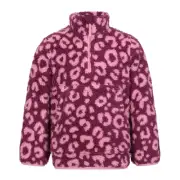 Mountain Warehouse Childrens/Kids Ember Leopard Print Borg Fleece Top (MW3707)