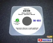 Tektronix 2236 Oscilloscope Service + Operating Manuals CD 17"x11" A3 Diagrams
