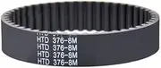HTD8M Black Rubber Timing Belt Width 20/25/30mm Length 288mm 320mm 336mm 344mm 352mm 360mm 368mm 376mm 384mm 392mm 400mm-456mm(Width-20mm,1pc 8M-448)