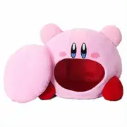 Kirby Game Peripheral Inhalable Nap Headband Pillow Pink Hat Plush Toy