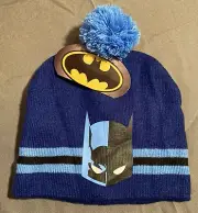 DC Comics Blue Beanie with Batman Logo OSFM