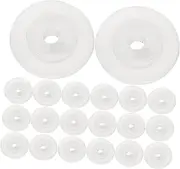TOGEVAL 100Pcs Fishing Line Blocks Multi Functional Lure Stopper for Sliding Float Fishing for Organized Storage for Anglers