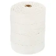 Natural Macrame Cord 3mm x 328 Yards Cotton Macrame Rope, Beige