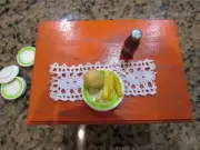 Dollhouse Miniature CHEESEBURGER, FRIES & COKE