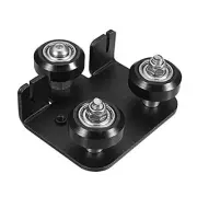 Extruder Back Support Plate with Pulley Extruding Backplate for Ender 3 CR-10