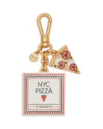 kate spade new york Slice Embossed Leather Bag Charm