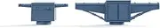YZCG700212 1/700 Model Upgrades Parts USS Arizona 20Ft & 12Ft Rangefinder