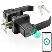 Smart Door Lock Biometric Fingerprint Lock Touch Electronic Knob Handle Lock Set