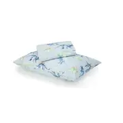 Dinosaur Cotton Flannelette Sheet Set - Single Bed, Green