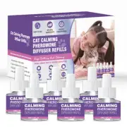 Cat Pheromones Calming Diffuser Refill 6 Pack Multicat Pheromone Diffusers Re...