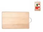 Chopping Board Home Wood With Handle Metal And Dimensions Of CMS 40x25x2, 2