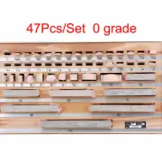 Block Gauge 47Pcs/Set 0 grade Caliper Block Gauge Inspection Tools