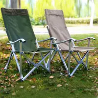 在飛比找誠品線上優惠-【AOTTO】大款-免安裝鋁合金戶外露營休閒折疊椅-綠色(小