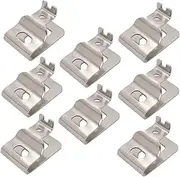 Housoutil Tool Belt Belt Clip Key Holder Heavy Duty Stainless Steel Hooks for Cordless Drill