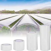Greenhouse Repair Tape Heavy-Duty Polyethylene Seal Tape Weatherseal Film Clear Adhesive Sticker UV Resistant DIY Sticker Tape 15x25m
