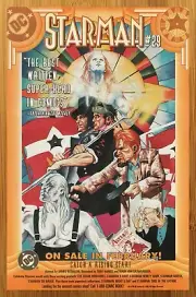 1996 DC Comics Starman Vintage Print Ad/Poster Tony Harris Retro Promo Art 90s