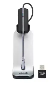 VTech VH6212 Convertible Office Wireless Headset w/USB Softphone Dongle