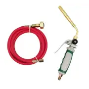 LPG Hand Torch Propane Mapp Gas Torch Double-opening Hose Welding Tool 1.6m Hose