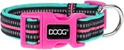 DOOG’s Stylish, Lightweight, Comfortable Dog Collars are Perfect for Active Dogs and Dogs That Love The Water (Neon) - Medium