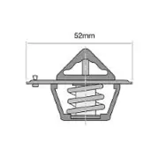 TRIDON Std Thermostat For Toyota T18 TE72 10/79-07/83 1.8L 3TC (for: Honda Civic)