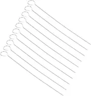 30pcs Stainless Steel Meat Skewers Multi Use BBQ Grilling Pins for Poultry Effortless Threading Streamlined Design Healthy Cooking Convenient Grilling Accessories