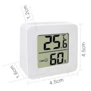 1PC Digital Thermometer Hygrometer Indoor Mini Temperature LCD Monitor